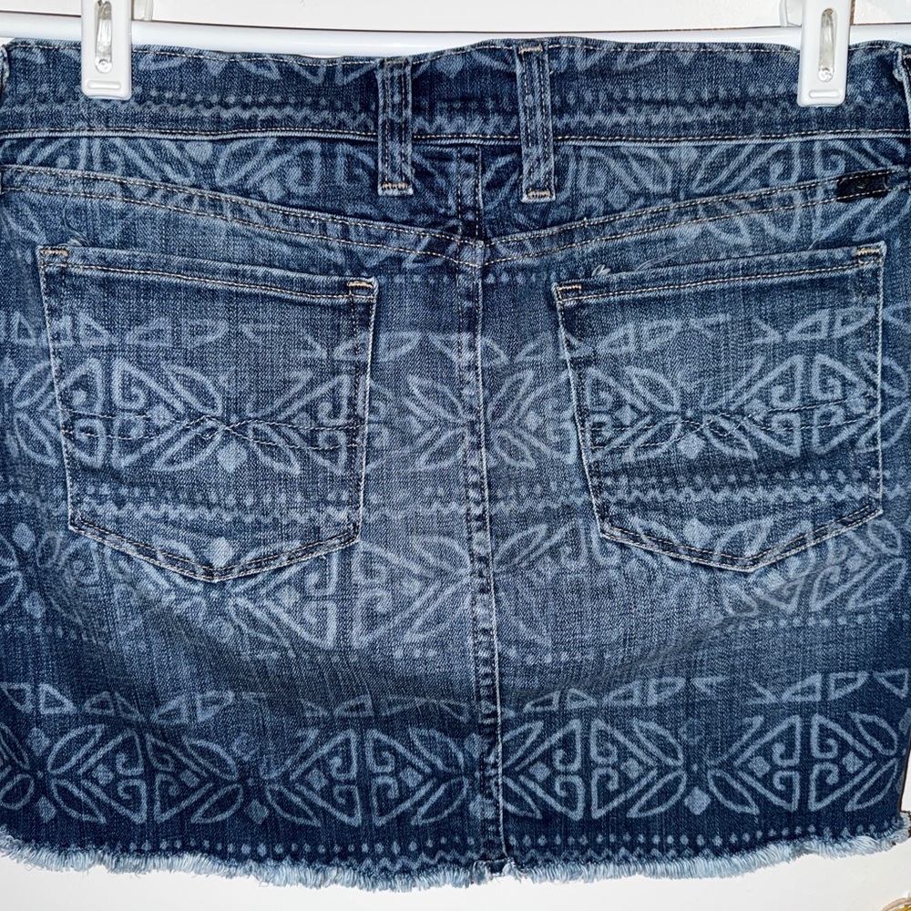 Lucky Brand Blue Mini Skirt